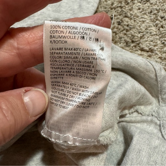 Eleventy Jersey Button Front Shirt- S - Picture 4 of 7